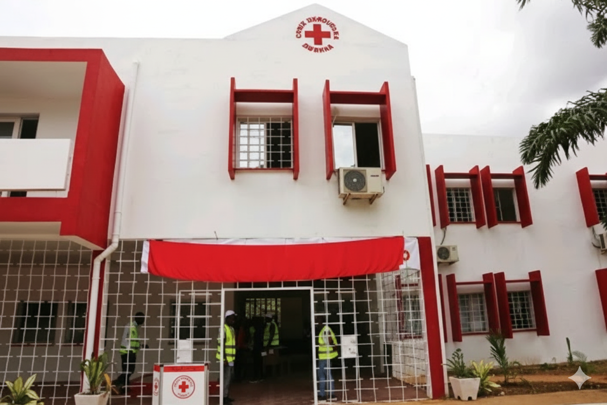 Logotipo da Cruz Vermelha Angola